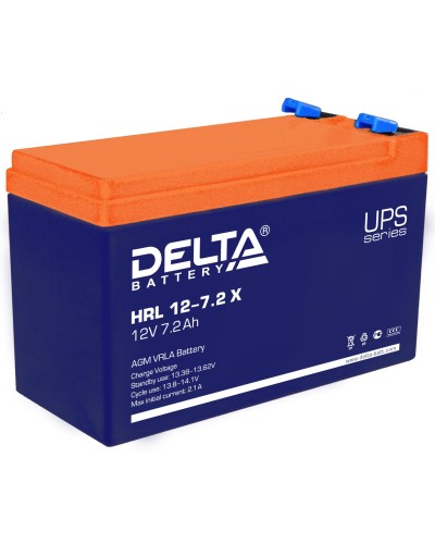 Delta HRL 12-7.2 X. Аккумулятор герметичный свинцово-кислотный. Delta в Уфе