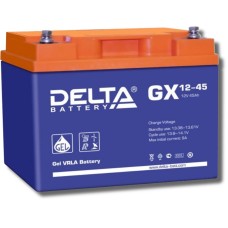 Delta GX 12-45. Аккумулятор герметичный свинцово-кислотный. Delta