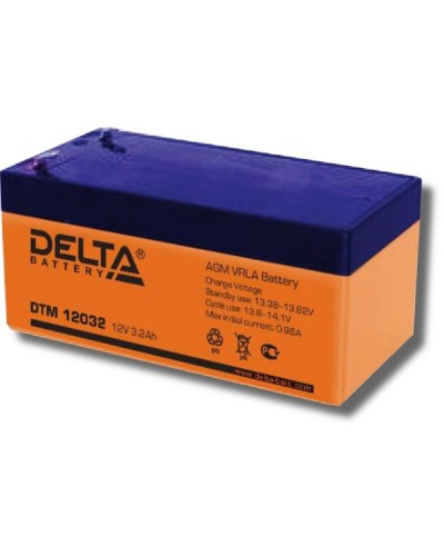 Delta DTM 12032. Аккумулятор герметичный свинцово-кислотный. Delta в Уфе