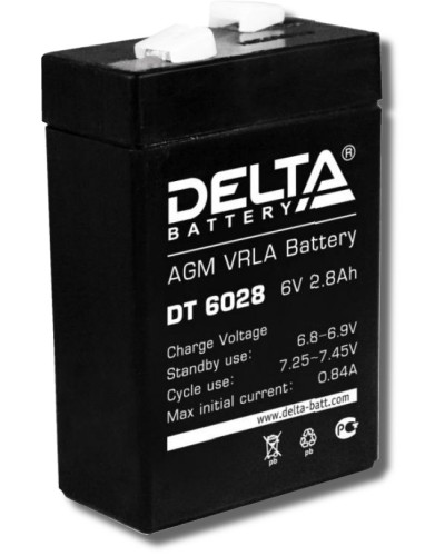 Delta DT 6028. Аккумулятор герметичный свинцово-кислотный. Delta в Уфе