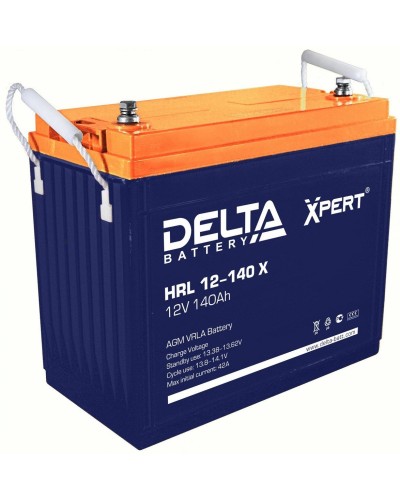 Delta HRL 12-140 X. Аккумулятор герметичный свинцово-кислотный. Delta в Уфе