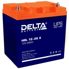 Delta HRL 12-26 X. Аккумулятор герметичный свинцово-кислотный. Delta