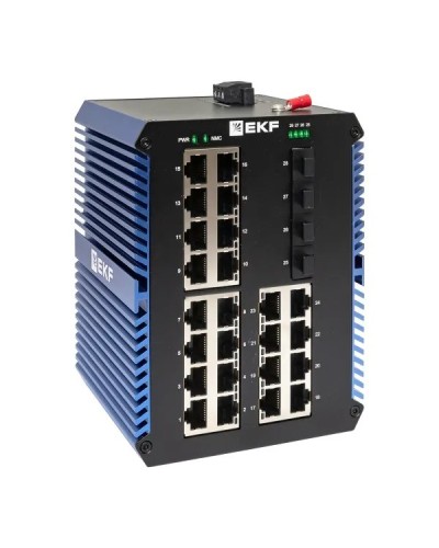 TSX-U-4GX/SFP-24GTP. Промышленный неуправляемый коммутатор. EKF в Уфе