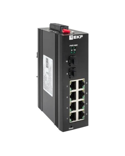TSX-ML2-2GX/SFP-8GT. Промышленный управляемый коммутатор. EKF в Уфе