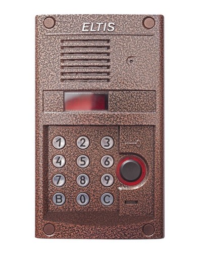 DP400-RD24 (медь). Блок вызова домофона. ELTIS в Уфе