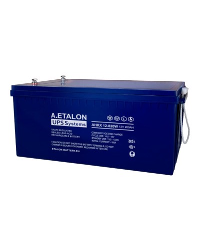 A.ETALON AHRX 12-820W (120). Аккумулятор герметичный свинцово-кислотный. ETALON в Уфе