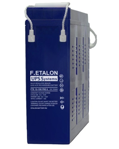 F.ETALON FTE 12-150 PRO X. Аккумулятор герметичный свинцово-кислотный. ETALON в Уфе