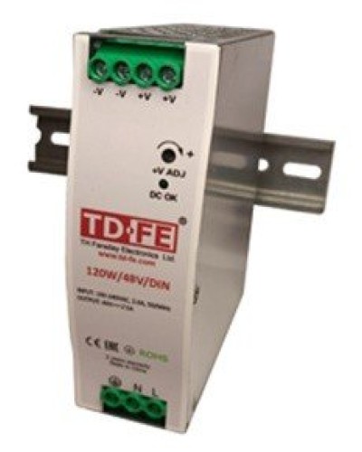 120W/48V/DIN. Блок питания. FARADAY в Уфе