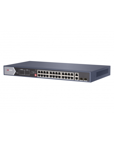 DS-3E0528HP-E. Коммутатор с питанием POE. Hikvision в Уфе