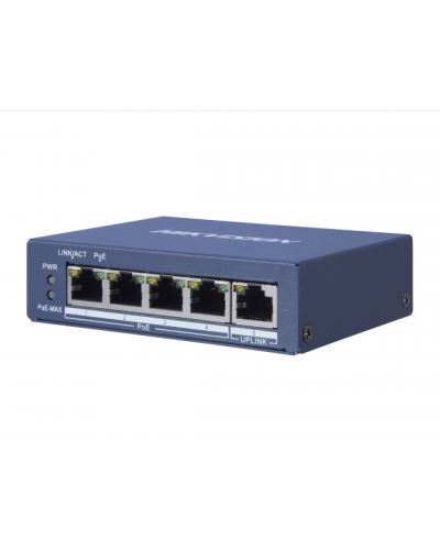 DS-3E0505P-E/M. Коммутатор с питанием POE. Hikvision в Уфе