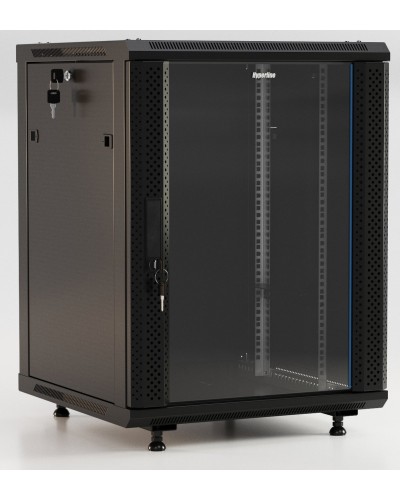 TWB-FC-1545-GP-RAL9004. Шкаф телекоммуникационный 19 настенный 15U. Hyperline в Уфе
