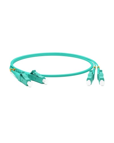 FC-D2-503-LC/PR-LC/PR-H-10M-LSZH-AQ. Патч-корд волоконно-оптический многомодовый. Hyperline в Уфе