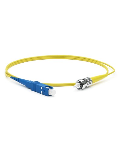 FC-S2-9-SC/UR-ST/UR-H-1M-LSZH-YL. Патч-корд волоконно-оптический одномодовый. Hyperline в Уфе