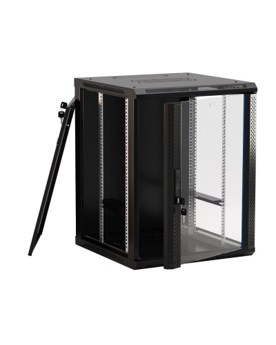TWB-0445-GP-RAL9004. Шкаф телекоммуникационный 19 настенный 4U. Hyperline в Уфе