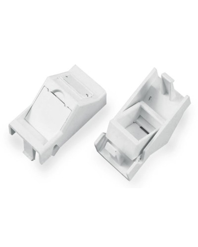 SIP2A-1K-M45-22.5. Вставка угловая 45x22.5 (аналог Mosaic) для 1 модуля формата Keystone Jack. Hyperline в Уфе