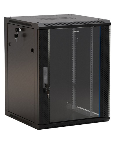 TWB-1266-GP-RAL9004. Шкаф телекоммуникационный 19 настенный 12U. Hyperline в Уфе