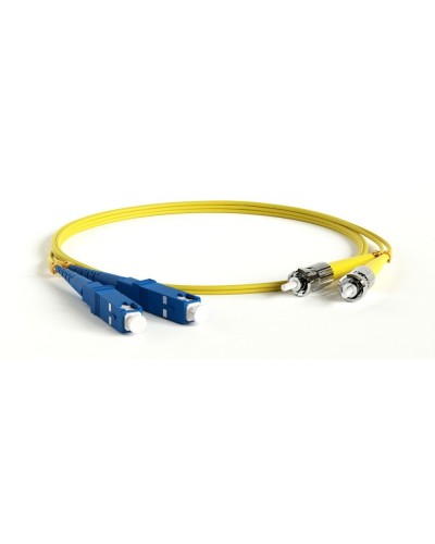 FC-D2-9-SC/UR-ST/UR-H-1M-LSZH-YL. Патч-корд волоконно-оптический ST-SC. Hyperline в Уфе