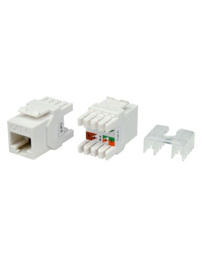 KJ8-8P8C-C6-180-WH. Вставка Keystone Jack RJ-45. Hyperline в Уфе