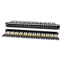 PP2-19-24-8P8C-C6A-110D. Патч-панель 19. Hyperline