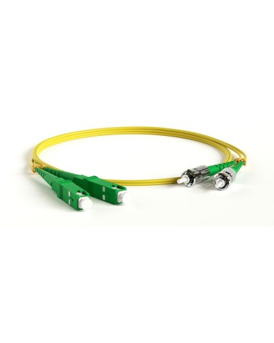 FC-D2-9-SC/AR-ST/AR-H-1M-LSZH-YL. Патч-корд волоконно-оптический ST-SC. Hyperline в Уфе