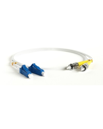 FC-D2-9A1-LC/UR-ST/UR-H-1M-LSZH-WH. Патч-корд волоконно-оптический ST-LC. Hyperline в Уфе