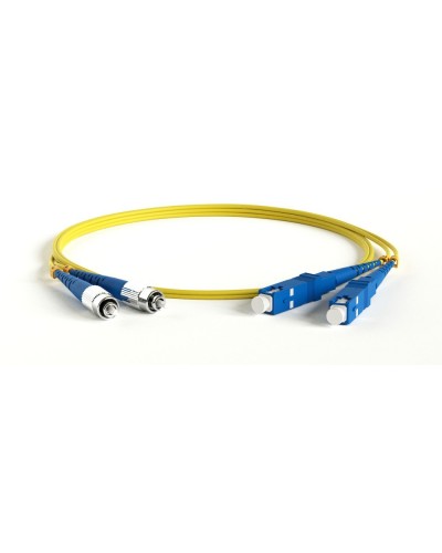FC-D2-9-FC/UR-SC/UR-H-1M-LSZH-YL. Патч-корд волоконно-оптический SC-FC. Hyperline в Уфе