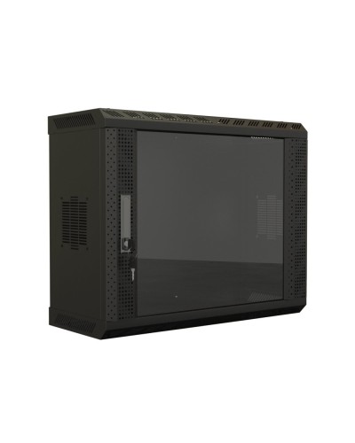 TWS-0925-GP-RAL9004. Шкаф телекоммуникационный 19 настенный 9U. Hyperline в Уфе