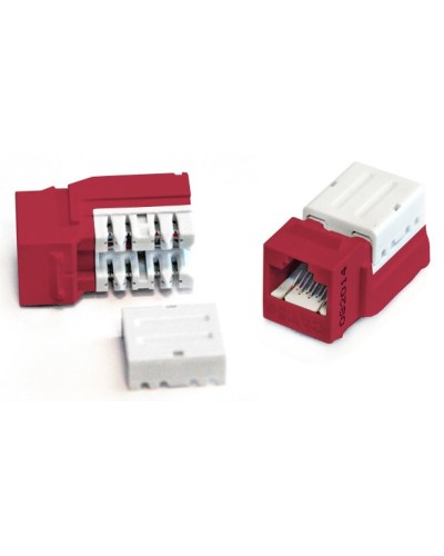 KJNE-8P8C-C5e-90-RD. Вставка Keystone Jack RJ-45. Hyperline в Уфе