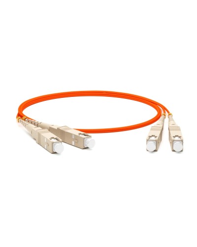 FC-D2-62-SC/PR-SC/PR-H-2M-LSZH-OR. Патч-корд волоконно-оптический многомодовый. Hyperline в Уфе