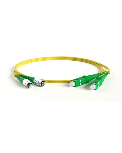FC-D2-9-FC/AR-SC/AR-H-1M-LSZH-YL. Патч-корд волоконно-оптический SC-FC. Hyperline в Уфе