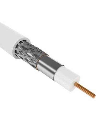 GENERICA RG6 CCS 75Ом FPE PVC белый (CC1-R6F1-111-300-G). Кабель коаксиальный омедненный. IEK в Уфе