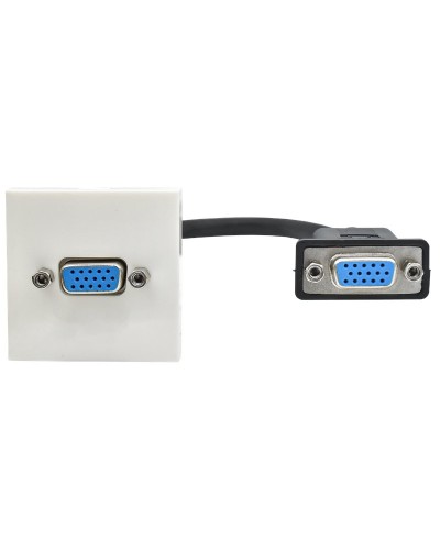 Розетка VGA M/M PRIMER РКМ-10-20-П белый IEK(PR-KK40D-RV-0-1-K01). Розетка. IEK в Уфе