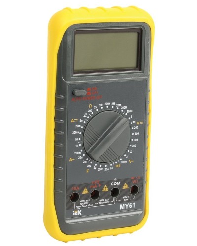 Мультиметр цифровой Professional MY61 (TMD-5S-061). Мультиметр цифровой. IEK в Уфе