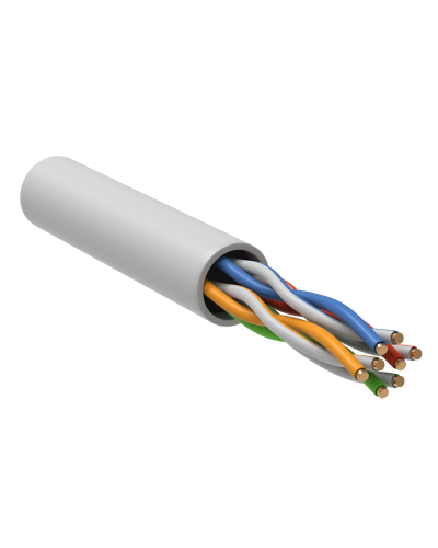 GENERICA U/UTP кат. 5E 24AWG 4 пары LSZH INDOOR белый (BC1-C5E04-128-305-G). Кабель «витая пара» (LAN) для структурированных систем связи. IEK в Уфе