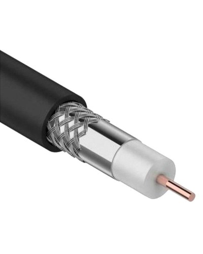 GENERICA RG59 CCS 75Ом FPE PVC белый (CC1-R5F1-111-100-G). Кабель коаксиальный омедненный. IEK в Уфе