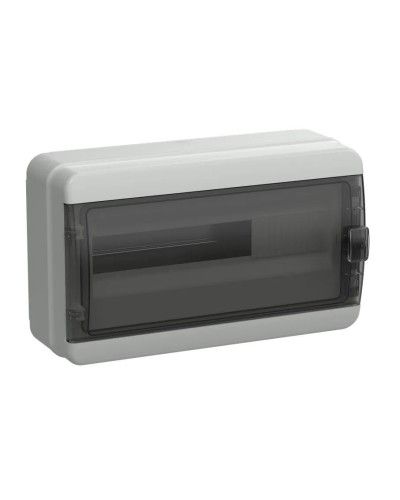 Корпус пластиковый КМПн-18 IP65 TEKFOR (TF5-KP72-N-18-65-K03-K02). Корпус модульный пластиковый черная прозрачная дверь. IEK в Уфе