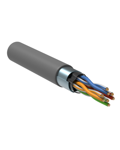 GENERICA F/UTP кат.5E 24AWG 4 пары LSZH серый (BC1-C5E04-321-305-R-G). Кабель «витая пара» (LAN) для структурированных систем связи. IEK в Уфе