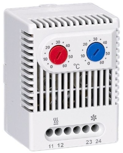 Термостат двухканальный от 0 до +60°C NO+NC (YCE-DTNO-NC-60). Термостат двухканальный. IEK в Уфе