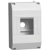 Корпус пластиковый КМПн 1/4 IP20 белый (MKP31-N-04-30-135). Щиток модульный без дверцы, настенный. IEK
