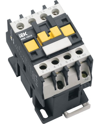 Контактор КМИ-11210 12А 230В/АС3 1NO (KKM11-012-230-10). Контактор. IEK в Уфе