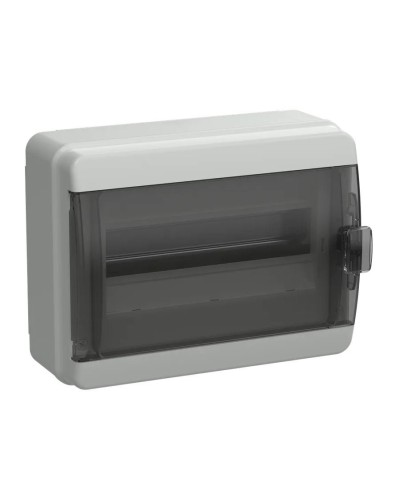 Корпус пластиковый КМПн-12 IP65 TEKFOR (TF5-KP72-N-12-65-K03-K02). Корпус модульный пластиковый черная прозрачная дверь. IEK в Уфе