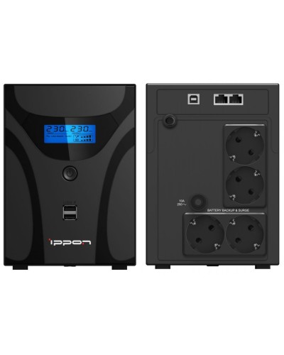 Ippon Smart Power Pro II 1200 Euro (1029740). Источник бесперебойного питания. Ippon в Уфе