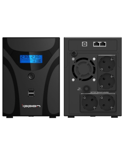 Ippon Smart Power Pro II 2200 Euro (1029746). Источник бесперебойного питания. Ippon в Уфе