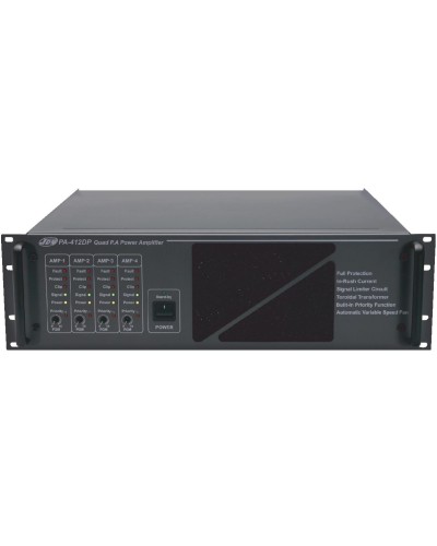 PA-412DP. Усилитель мощности 4-х канальный 4х120 Вт, 100 В. JDM в Уфе