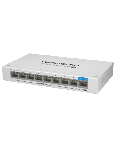 Keenetic KN-4710 (L2) 9х1Гбит/с 8PoE+ 120W. Коммутатор с PoE. KEENETIC в Уфе