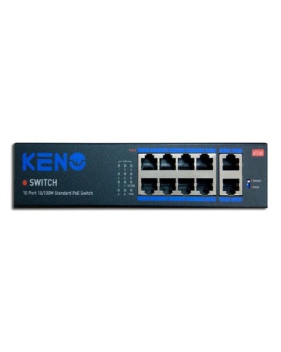 KN-SW802POE+. Коммутатор с питанием по PoE. KENO в Уфе