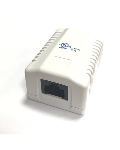 RJ-45-1 (8P8C) CAT5e, 1 выход (LISTED) компьютерная розетка: Розетка компьютерная 1 выход в Уфе