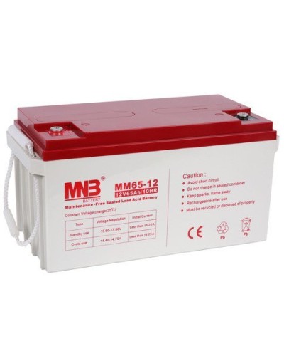 MNB MM 65-12. Аккумулятор герметичный свинцово-кислотный. MNB в Уфе