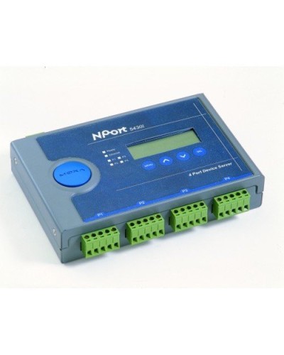 NPort 5430I. 4-портовый асинхронный сервер. MOXA в Уфе