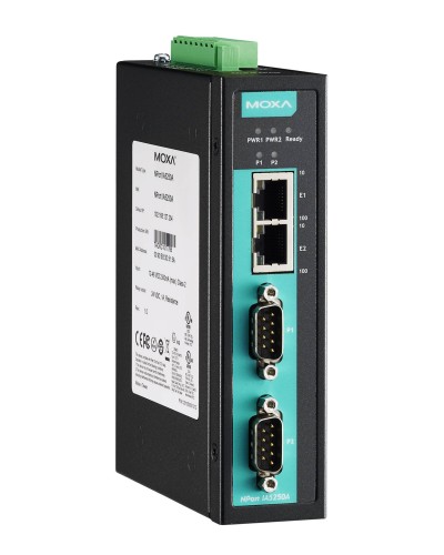 NPort IA5150A. 1-портовый усовершенствованный преобразователь. MOXA в Уфе